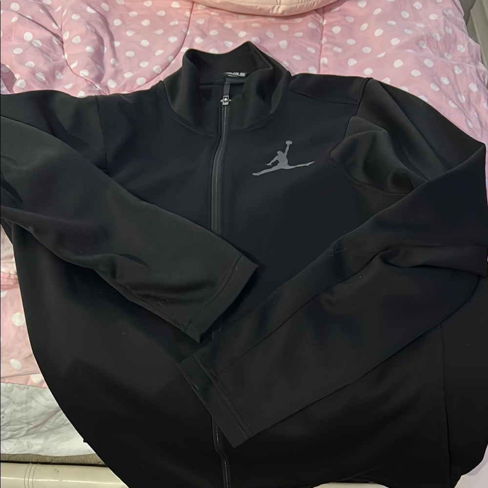 Jordan Black Crewneck Sweater